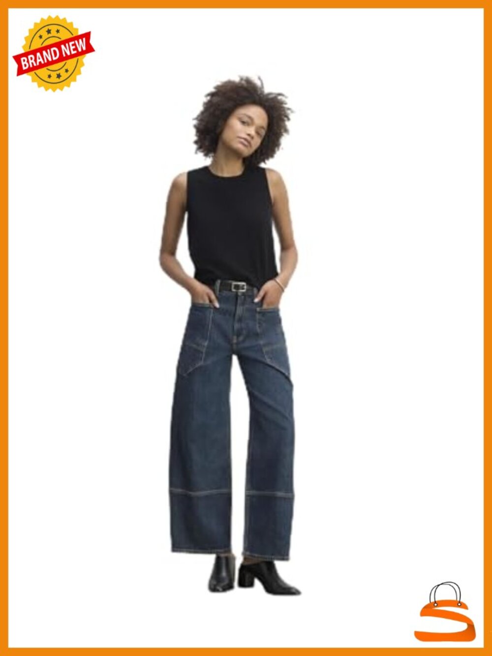 The Way-high Gardener Jean - High Rise Wide Leg Women's Jeans